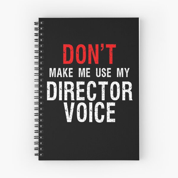 Item preview, Don't Make Me Use My Director Voice | Funny Director Gift designed and sold by Lorenzo1328.