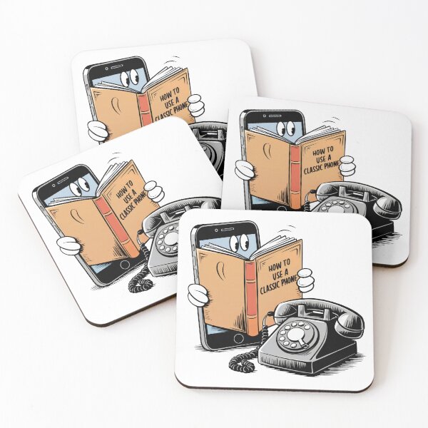 Item preview, How to use a classic phone designed and sold by T-Shirt Garden and Things.