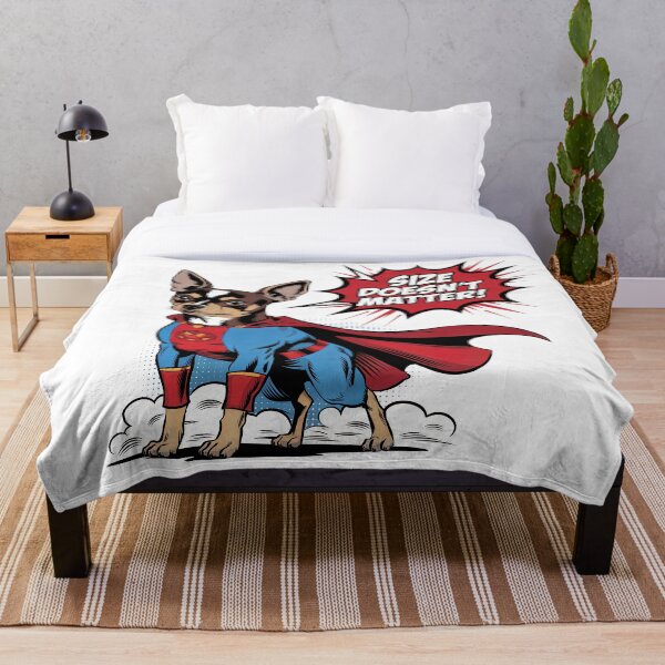 Artikelvorschau, "Größe spielt keine Rolle" Superhelden-Chihuahua T-Shirt entworfen und verkauft von MindM.