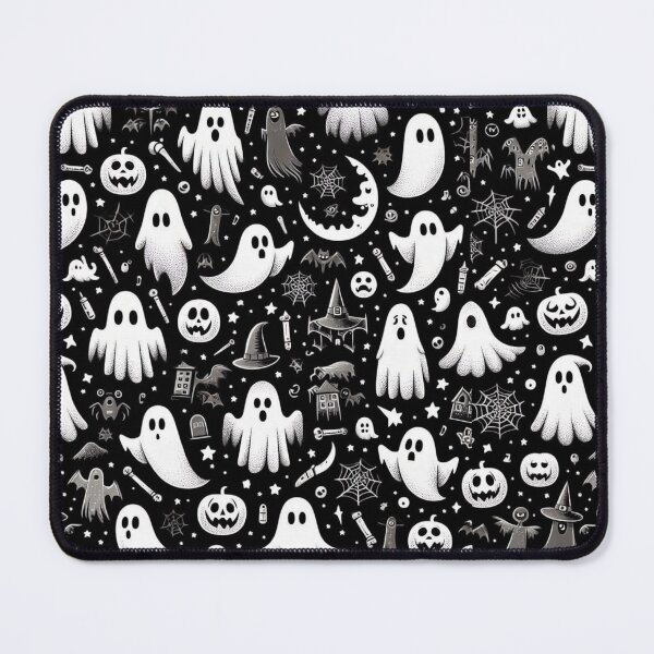 Item preview, Monochrome Magic, Ghostly Halloween Delights designed and sold by ChainsArt.