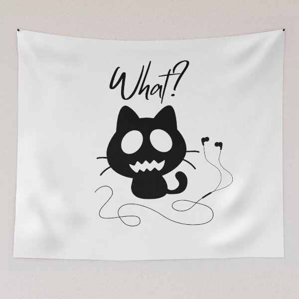 Item preview, Funny Kitten Finds Earbuds designed and sold by StudioPancake.