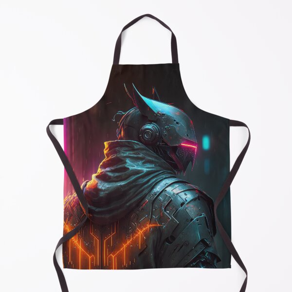 Item preview, Cyberpunk Crusader Neon designed and sold by aiko-art.