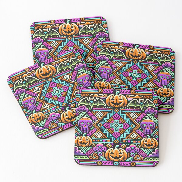 Artikelvorschau, Aztekisches Halloween entworfen und verkauft von grassshopper.