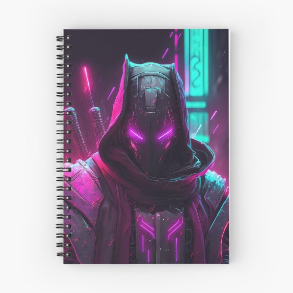 Item preview, Cyberpunk Crusader Neon designed and sold by aiko-art.