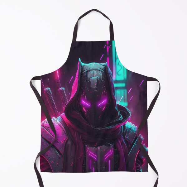 Item preview, Cyberpunk Crusader Neon designed and sold by aiko-art.
