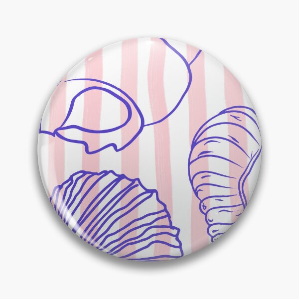 Item preview, Pink Coastal Sea Shells designed and sold by bowsbotanicals.