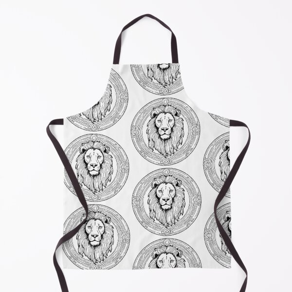 Item preview, Leo Zodiac Sign Line Drawing designed and sold by GeoSketchWear.