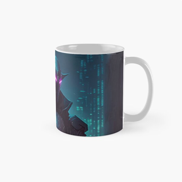 Item preview, Cyberpunk Crusader Neon designed and sold by aiko-art.