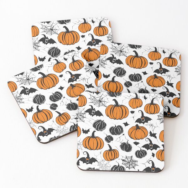 Item preview, Pumpkin, Spiderweb, and Bats - Spooky Halloween Texture, funny, gifts, autumn, pumpkin,  designed and sold by Ewelina  Niemiec.
