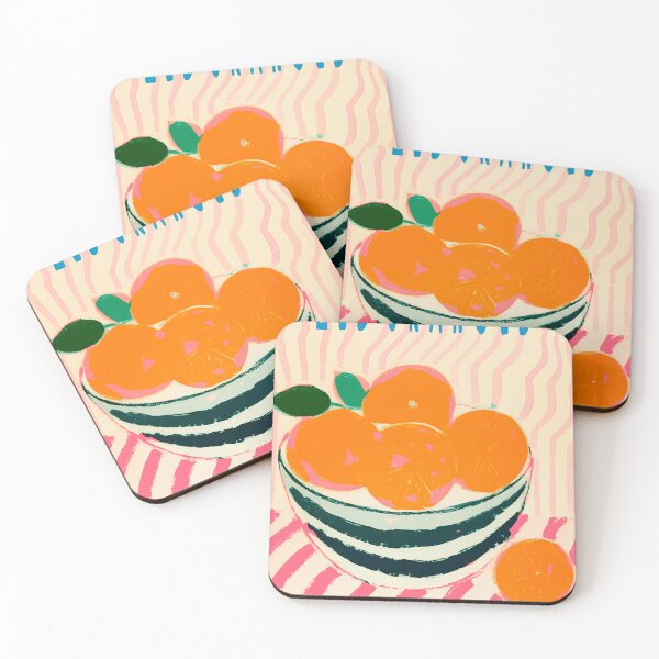 Item preview, French Oranges on Kitchen Table designed and sold by bowsbotanicals.