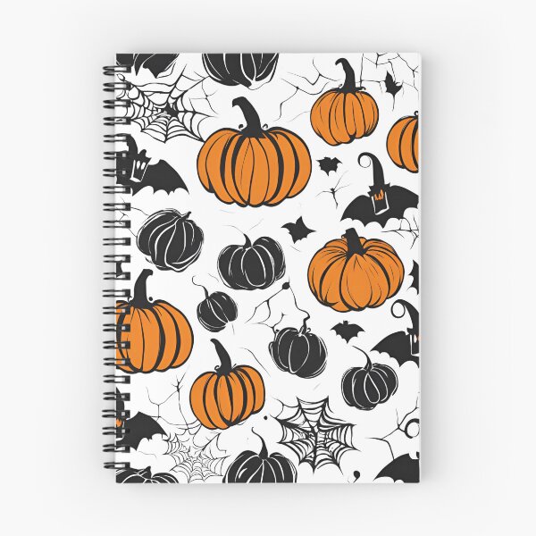 Item preview, Pumpkin, Spiderweb, and Bats - Spooky Halloween Texture, funny, gifts, autumn, pumpkin,  designed and sold by Ewelina  Niemiec.