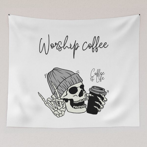Item preview, Worship coffee t-shirts:Celebrate the 70s and 80s with Unique Style designed and sold by EcoArtTees.