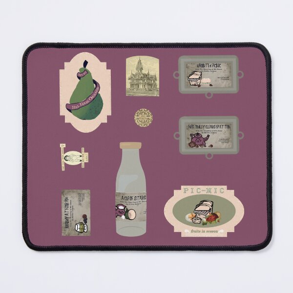 Item preview, Foodie Haunting Labels - Shirley Jackson Haunting of Hill House Aesthetic Sheet designed and sold by LochNestFarm.