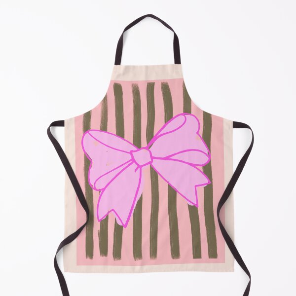 Artikelvorschau, Rosa Schleife mit Girly-Muster entworfen und verkauft von bowsbotanicals.