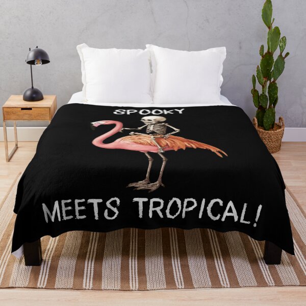 Item preview, Spooky Meets Tropical (with White Lettering) designed and sold by VelvetRoom.