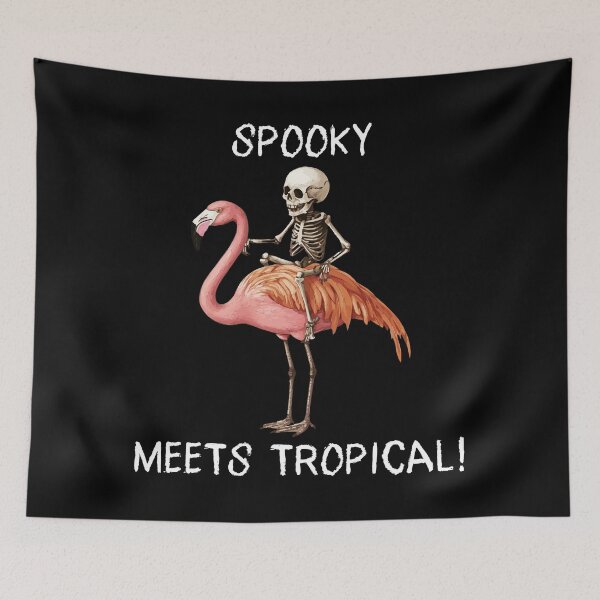 Item preview, Spooky Meets Tropical (with White Lettering) designed and sold by VelvetRoom.