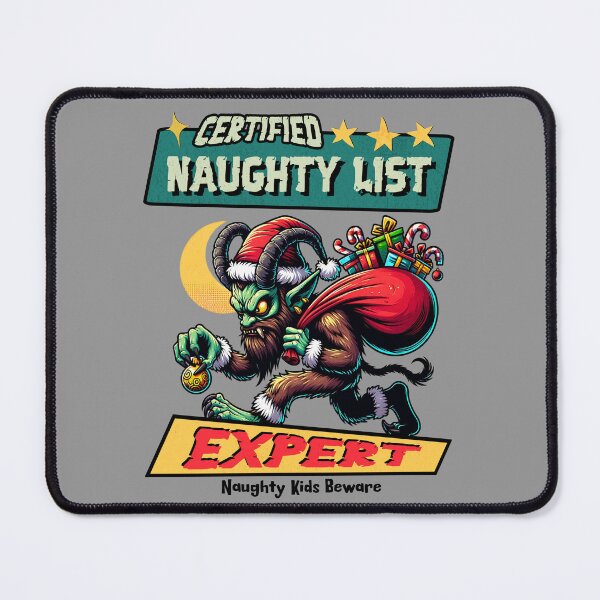 Item preview, Krampus Naughty List Expert designed and sold by RockBeeDesigns.
