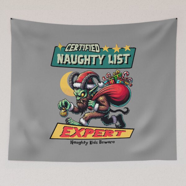 Item preview, Krampus Naughty List Expert designed and sold by RockBeeDesigns.