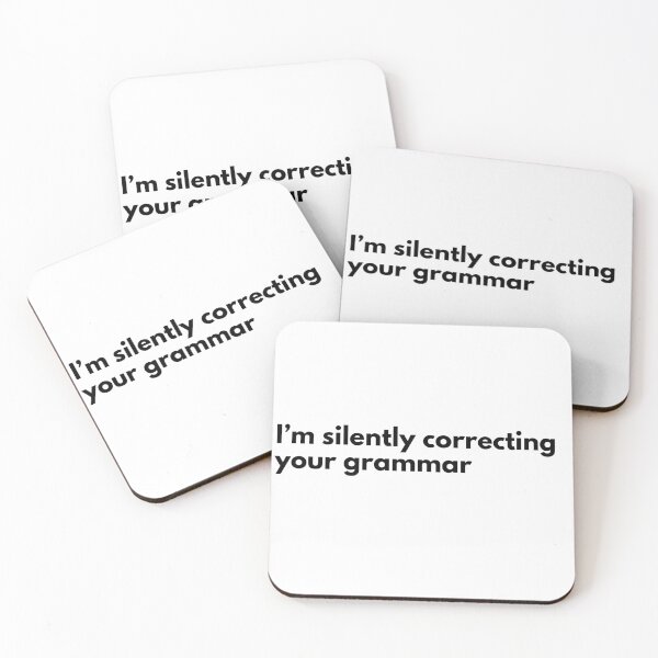 Item preview, I’m silently correcting your grammar designed and sold by Vateira.
