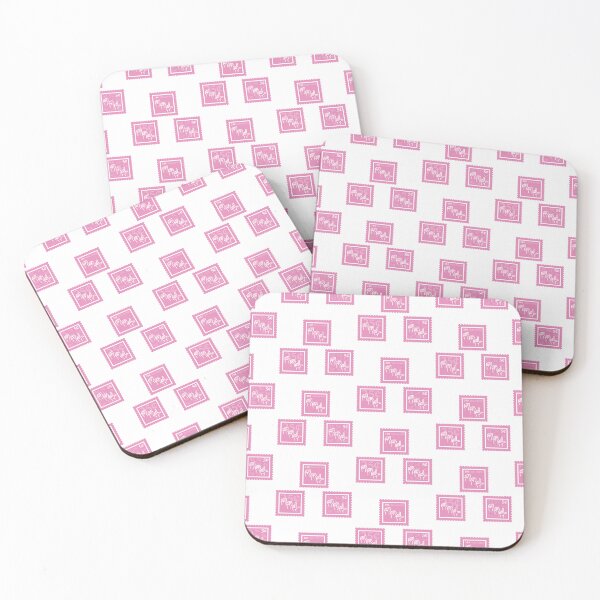 Item preview, ASL | Pink & White Stamps | College American Sign Language Major | Deaf Communication Graduate School Class | Interpreter Job | University Degree Minor | StampHeed 005 designed and sold by StampHeed.