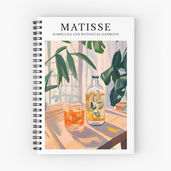 Item preview, Matisse Inspired Print: Kombucha and Botanical Harmony designed and sold by NomadCanvas.