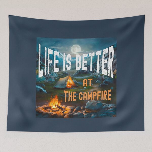 Item preview,  Life Is Better At The Campfire  designed and sold by box-artshop.