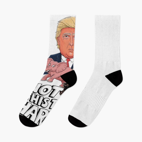 Item preview, Trump 2024 Not This Time Harris Political Cartoon Graphic designed and sold by DrawHandArt.