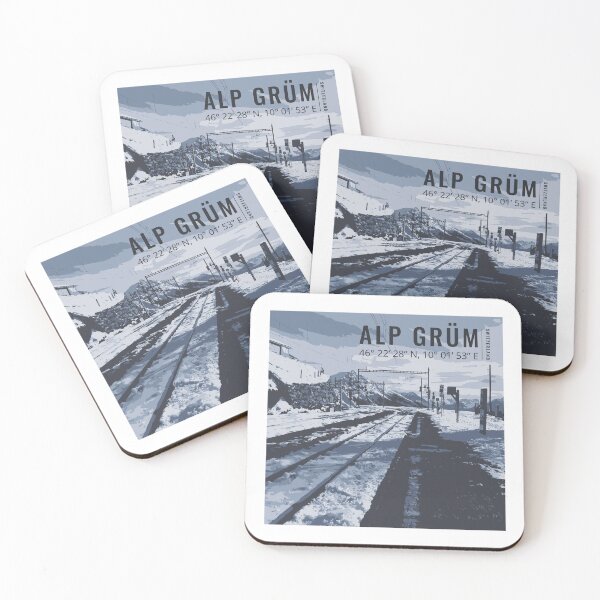 Item preview, Alpine Serenity: Snowy Train Station designed and sold by Mundivagant Designs.