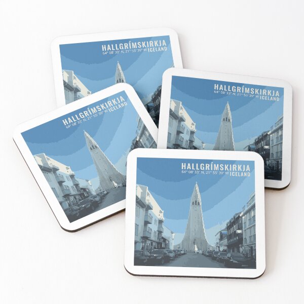 Item preview, Reykjavik Reverie: Hallgrímskirkja designed and sold by Mundivagant Designs.