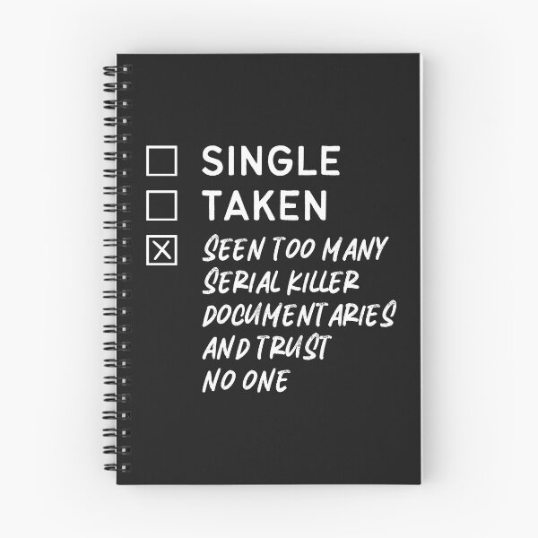 Item preview, Serial Killer Documentaries Lover Funny Obsession designed and sold by HowToCanadian.