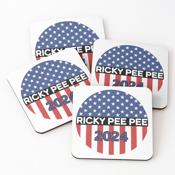 Item preview, Ricky Pee Pee voting emblem designed and sold by dogfish-art.