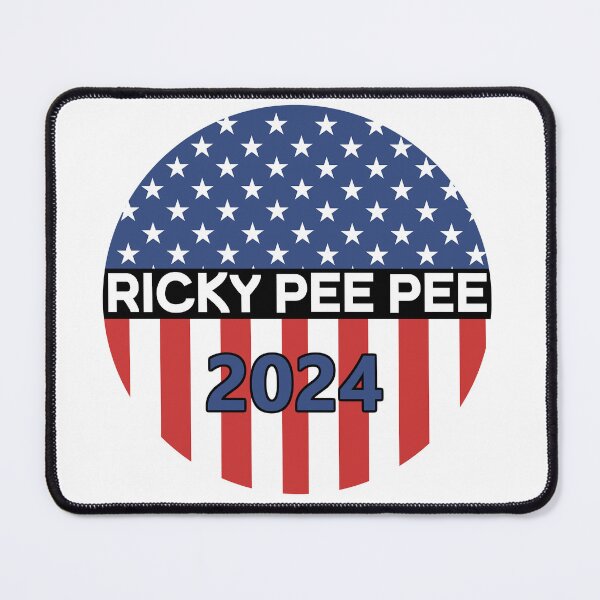 Item preview, Ricky Pee Pee voting emblem designed and sold by dogfish-art.