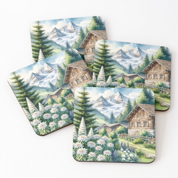 Item preview, Swiss Alps Landscape Sublimation designed and sold by Happy-Karma.