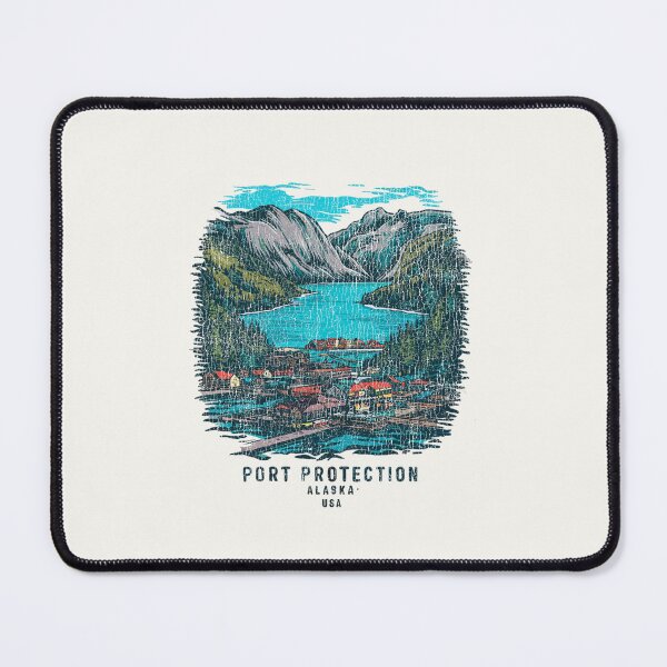 Item preview, Vintage Port Protection, Alaska – Classic Alaskan Design designed and sold by paulo silveira.