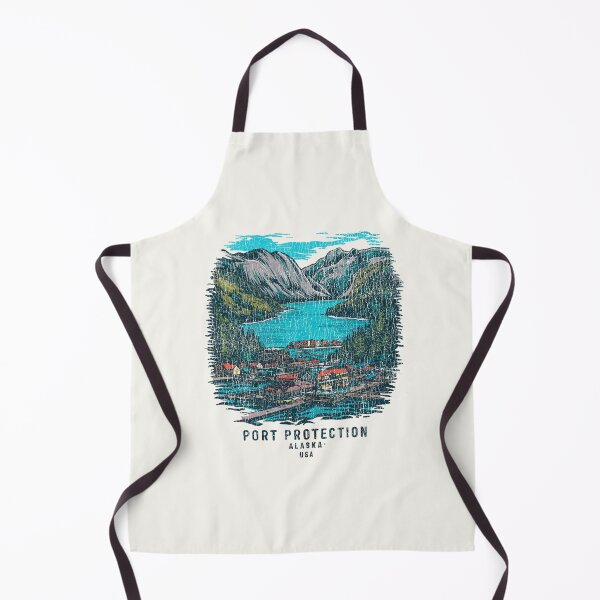 Item preview, Vintage Port Protection, Alaska – Classic Alaskan Design designed and sold by paulo silveira.