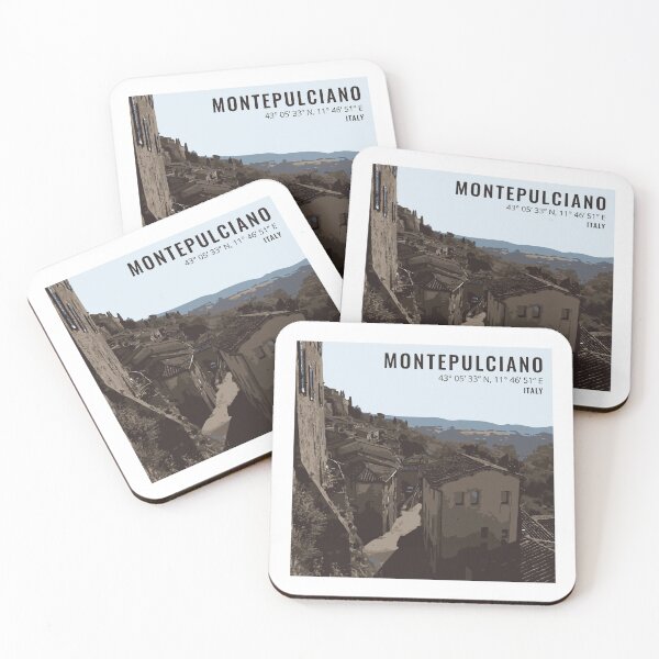 Item preview, Montepulciano's Cobblestone Charm: Italian Village designed and sold by Mundivagant Designs.