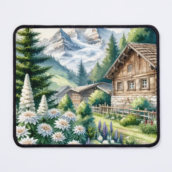 Item preview, Swiss Alps Landscape Sublimation designed and sold by Happy-Karma.