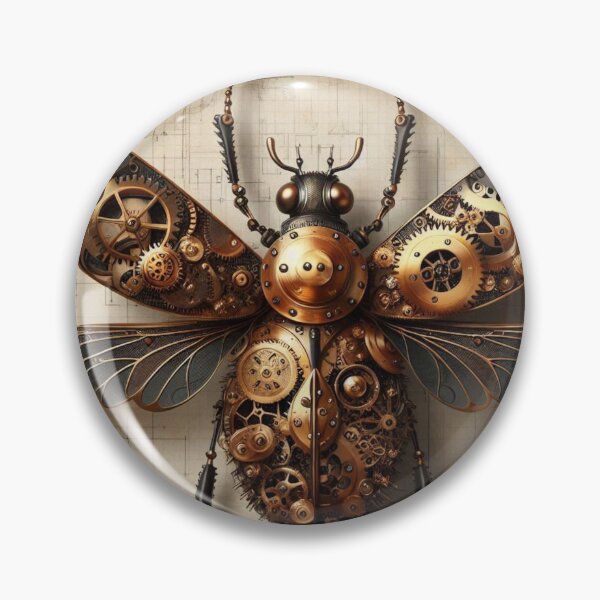 Artikelvorschau, Mechanische Steampunk-Insektendesigns entworfen und verkauft von Dominika Farkašová.
