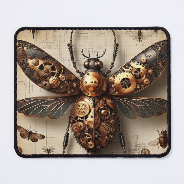 Item preview, Steampunk mechanical insect designs designed and sold by Dominika Farkašová.