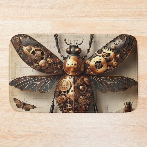 Item preview, Steampunk mechanical insect designs designed and sold by Dominika Farkašová.