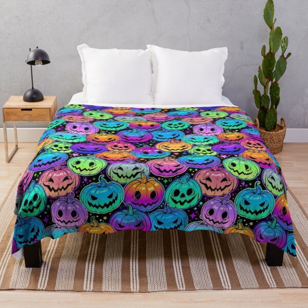 Item preview, Vibrant Rainbow Pumpkin Halloween designed and sold by ChainsArt.