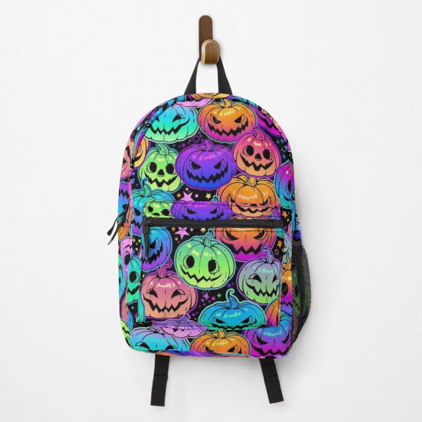 Item preview, Vibrant Rainbow Pumpkin Halloween designed and sold by ChainsArt.