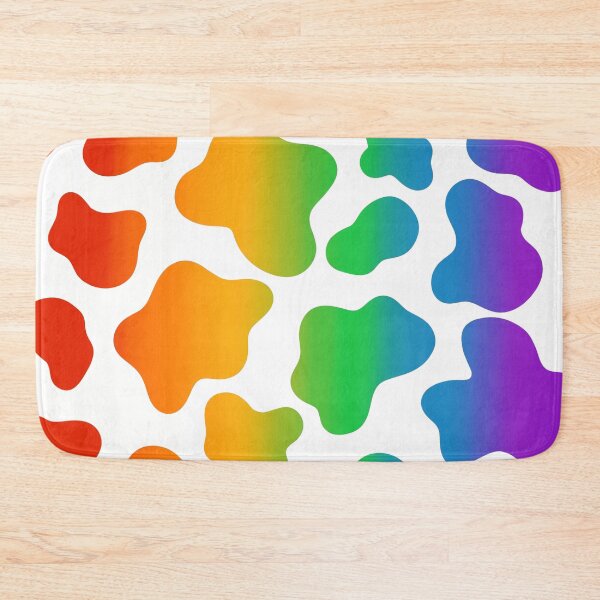 Item preview, Rainbow Pride Cow Print designed and sold by sdanae3.