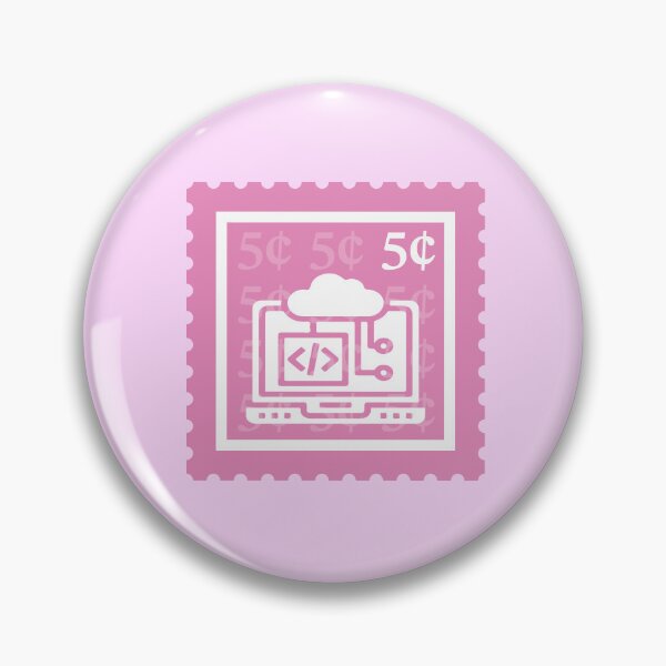 Item preview, Computer Science | Pink & White Stamps | College Comp Sci Major | Cloud Software Engineering Graduate School Class | Data Scientist Job | University Degree Minor | StampHeed 005 designed and sold by StampHeed.