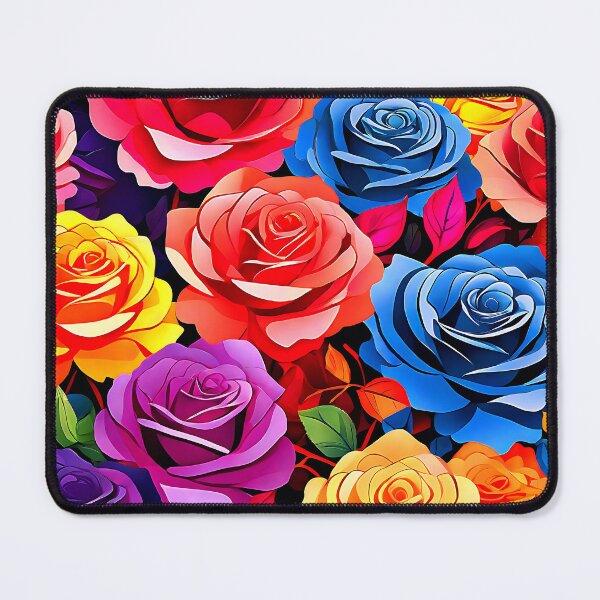 Item preview, Rainbow-colored roses designed and sold by Tchoice.