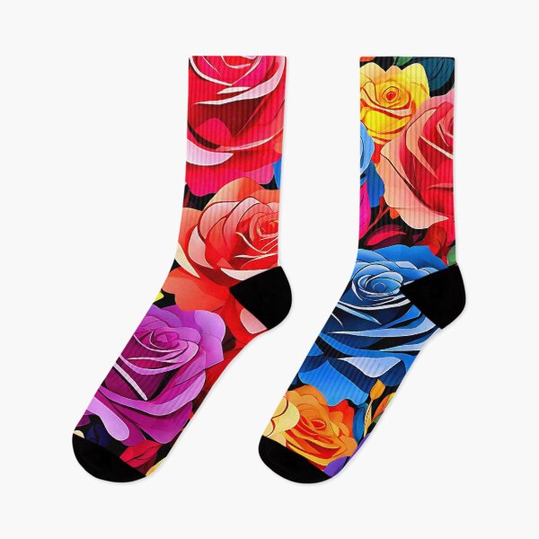 Item preview, Rainbow-colored roses designed and sold by Tchoice.
