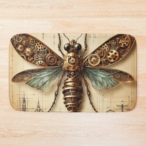 Item preview, clockwork butterflies and dragonflies designed and sold by Dominika Farkašová.