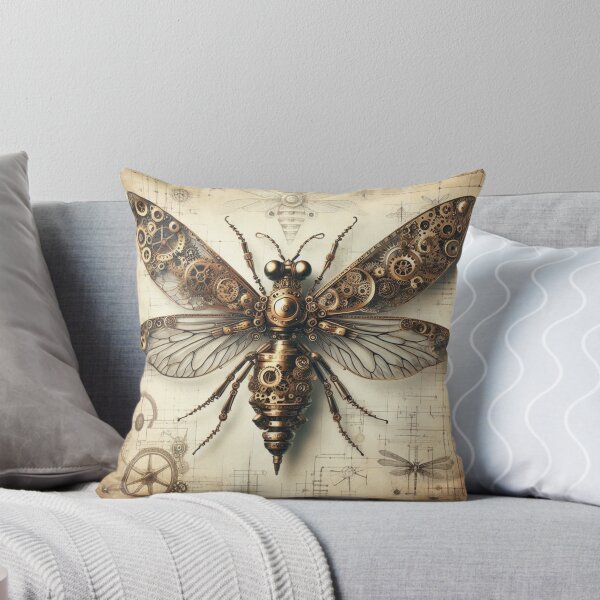 Item preview, fantasy steampunk creatures with metal wings designed and sold by Dominika Farkašová.