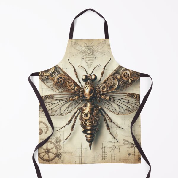 Item preview, fantasy steampunk creatures with metal wings designed and sold by Dominika Farkašová.