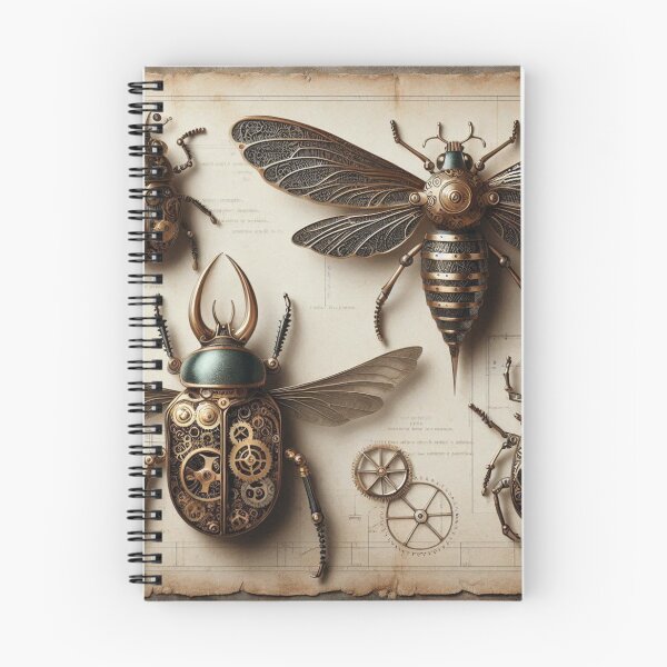 Item preview, tricate metalwork insect creations designed and sold by Dominika Farkašová.